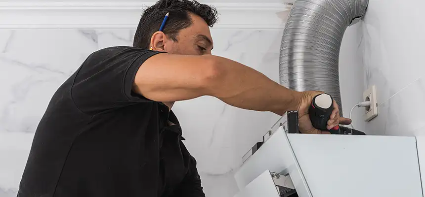 Precision In-wall Dryer Vent Cleaning & Rerouting Corrections in Redwood City, CA